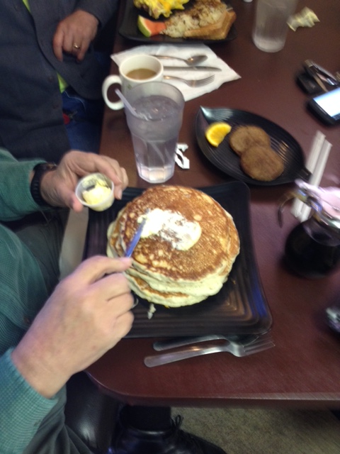 I hope the pancakes tasted good Chris?