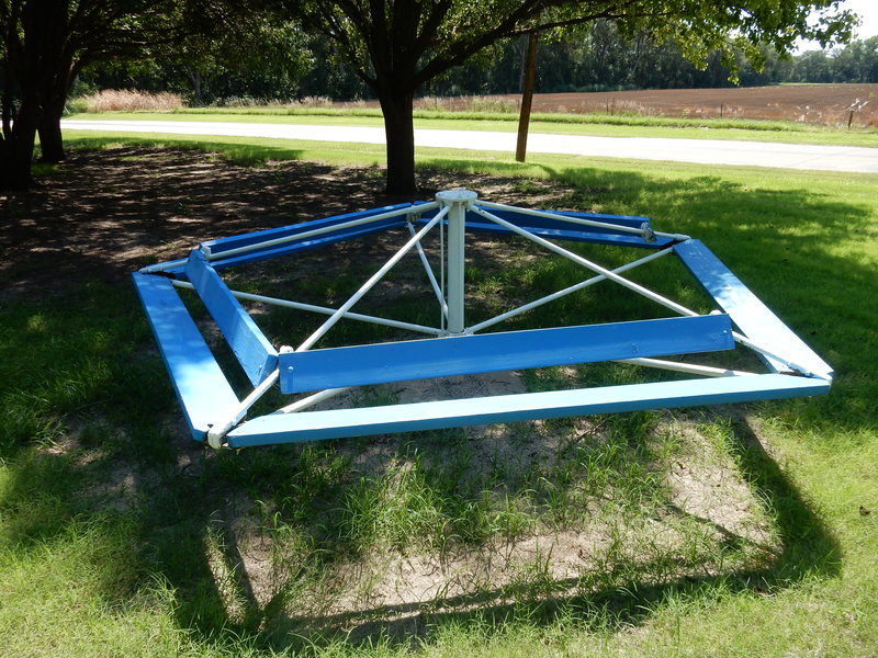 No "I Pods" here. Just simple fun on the merry go rounds - teeter totter - sandbox.