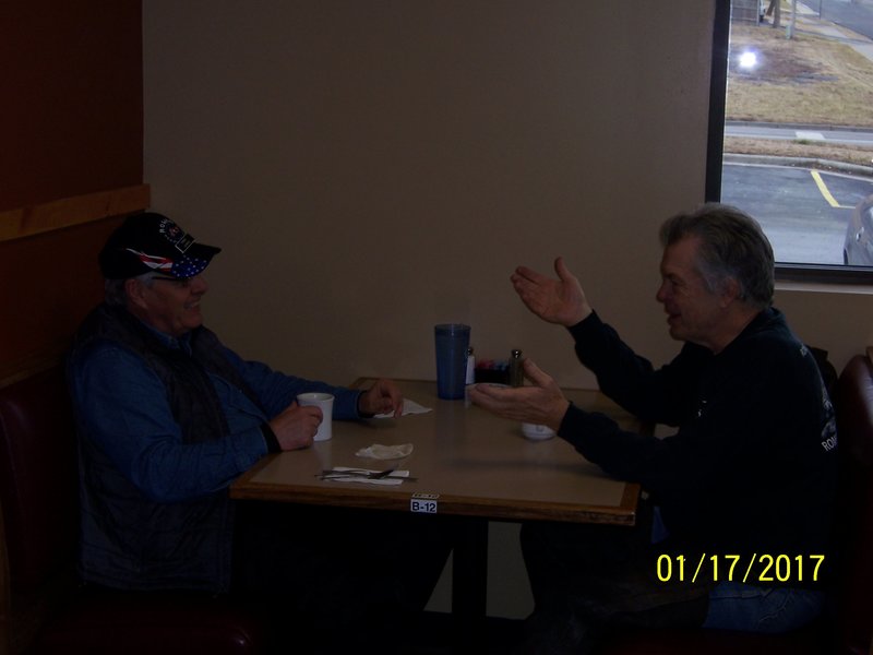 Al and John helped ensure that riders were represented.