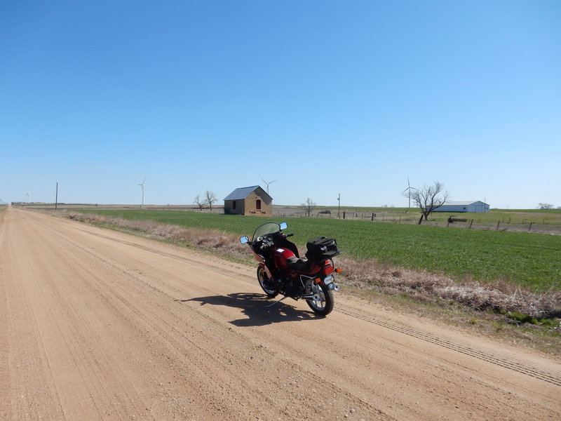 Somewhere between Wilson and Ellsworth, 120 years old and still straight as a string