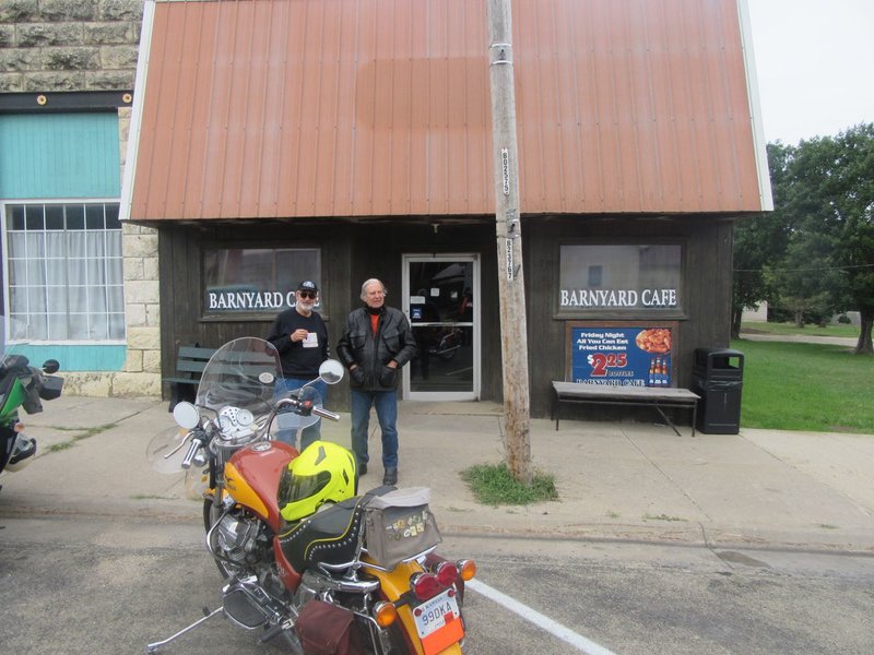 FOR A LITTLE HISTORICAL PERSPECTIVE, BUCKY SAID THIS WAS THE SITE OF THE SECOND EVER ROMEO RIDE BACK AROUND 2002!  THE VERY FIRST ONE WAS...GUESS...C'MON GUESS...LOST SPRINGS!