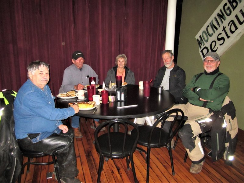 Don,Harvey,Vera,Jim and Glen (new guy)