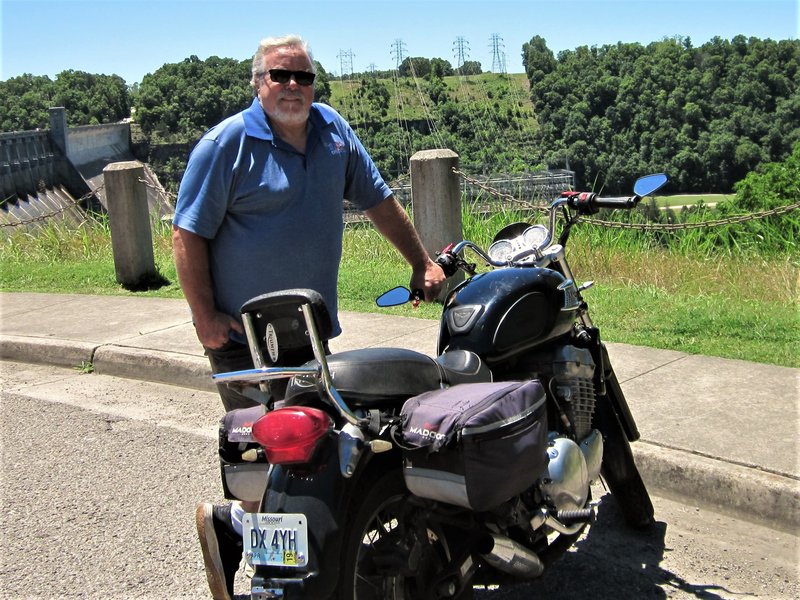 Steve and his "other" Triumph
