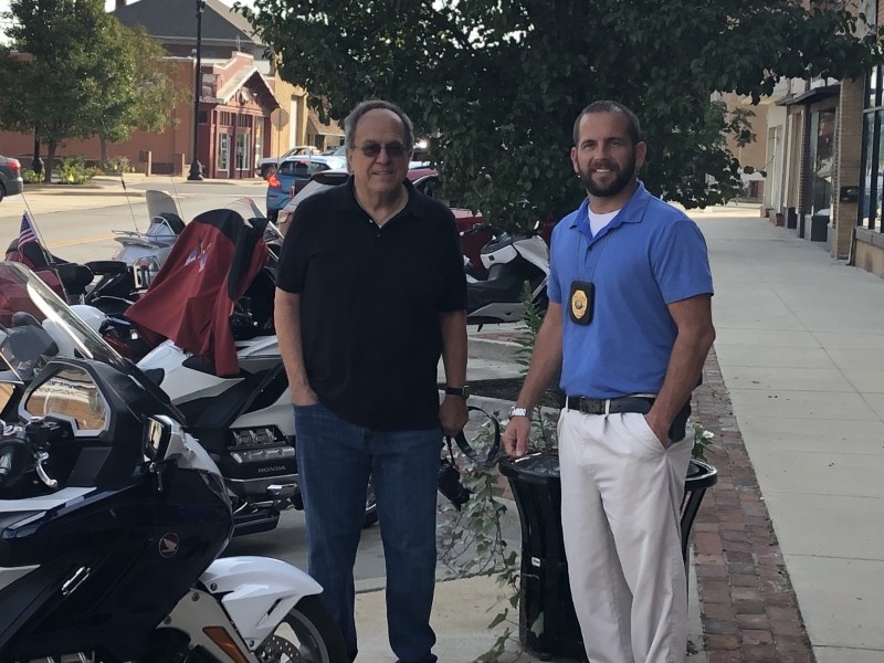 MAYOR MARK &amp; DEPUTY CHIEF WILLIAM BRADSHAW