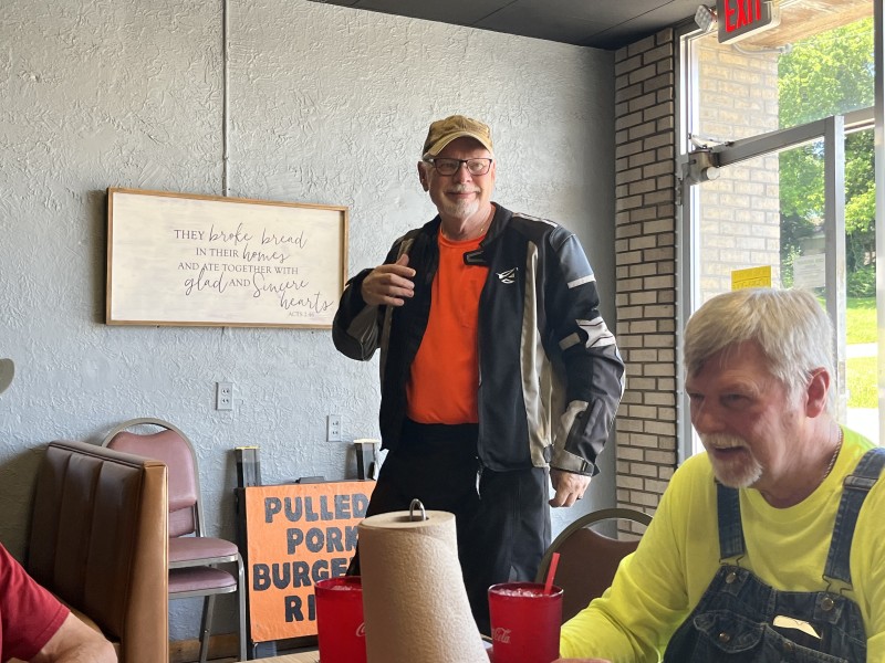 Glenn is a happy man !! Good to see him.