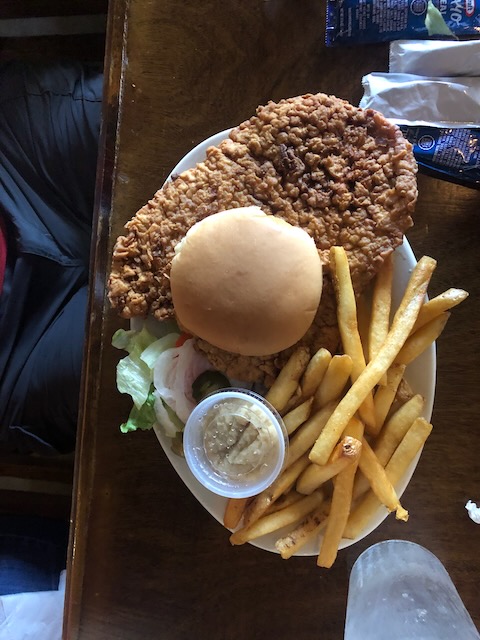 TIM FLOM &amp; THE "BIG BOY" TENDERLOIN SANDWICH.