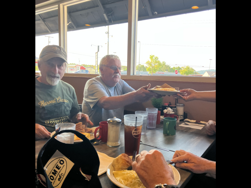 Neil finally got his damn breakfast. Thank God.