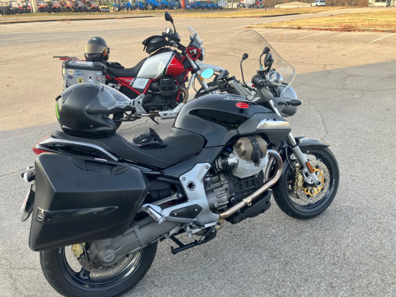 John and Ed’s Moto Guzzi’s. Love our Guzzis. Thanks John and Neil for talking me into one of these machines. Never knew how nice they were.