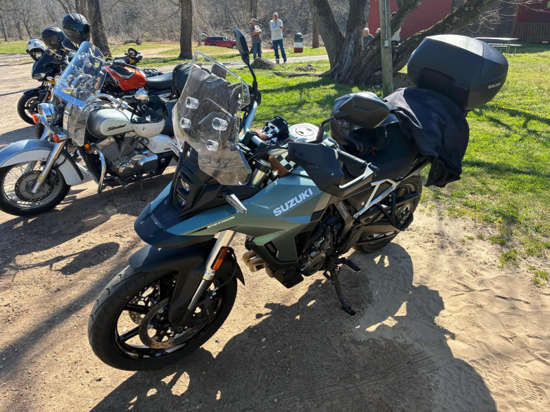Few more fine machines. I told Ted I would try to get his Shadow in every pic.
