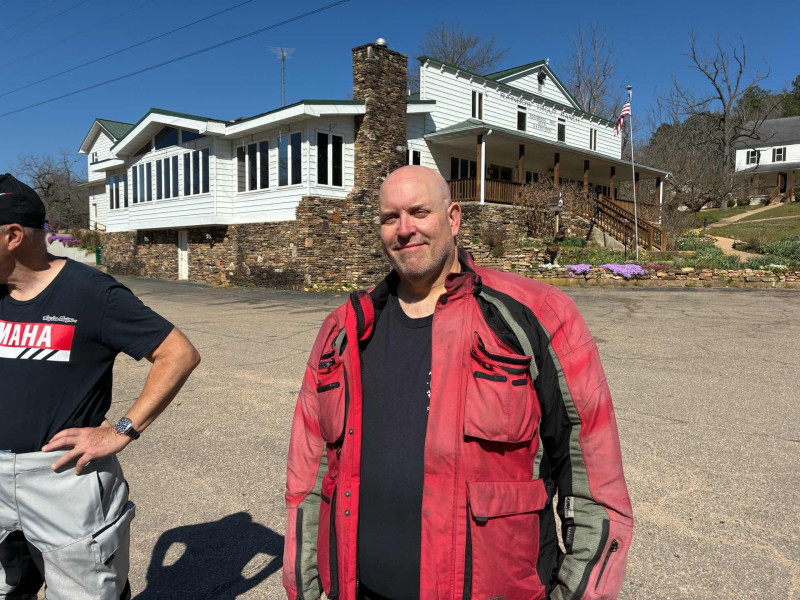 Mr. Todd Merryman. We had a nice ride down to Rockbridge today.