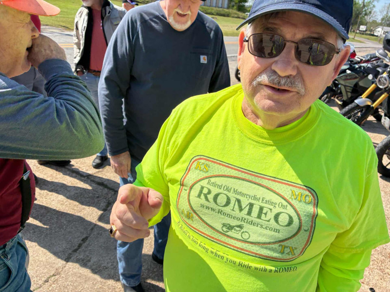 Nice shirt Don. Glad to see you today.