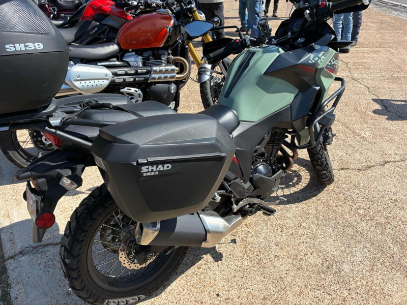 Mike Rowland’s Versys 300. My wife loves the color. If it were pink with lime green dots .. she would same the same thing .. think she just likes you man.
