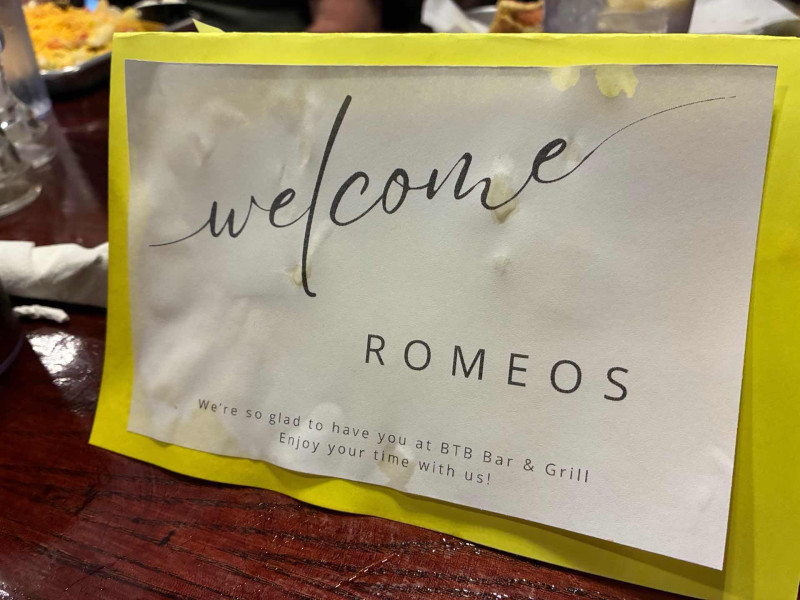 What a nice welcome sign. Thank you Riley and gang. Always appreciate it.