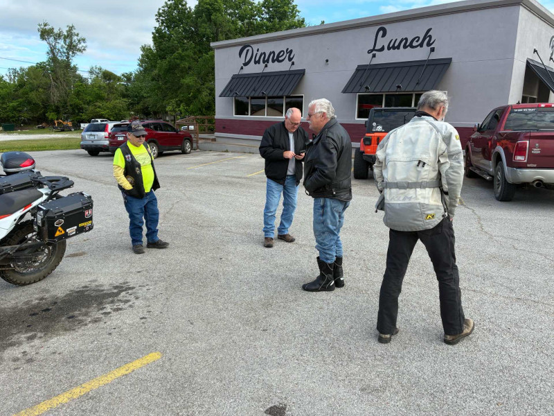 I had everyone’s attention for this picture. Even Jim looks good from the back.