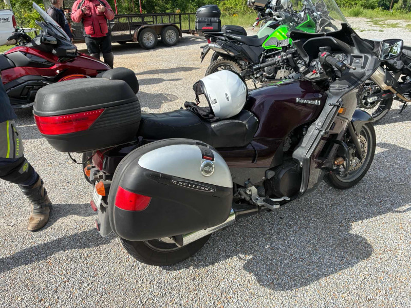Steve Rogers very capable Kawasaki Concours.