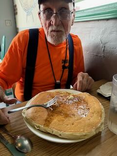 Mick, she warned you they were big. And you still ordered two!!