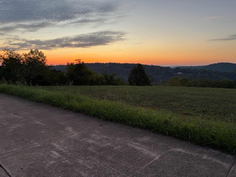Beautiful shot over the Cotter Lookout at 6:30am. On my way to the Push Mountain bridge meet-up spot.