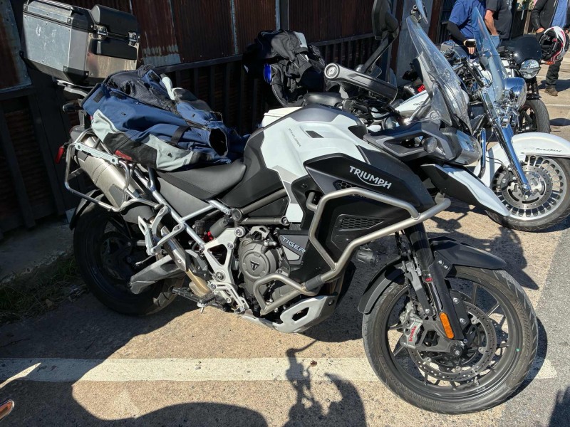 Todd Merryman’s Triumph Tiger.