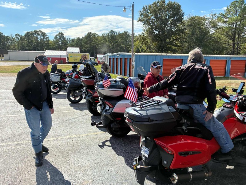 Few fellas hanging out before lunch.