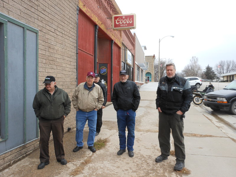 this motley crew came wandering out of ...